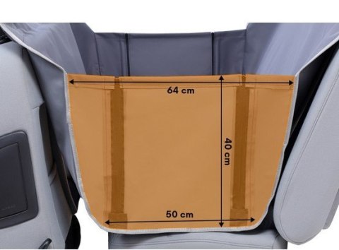 Kardiff Anti Slip mata samochodowa na tylne fotele z bokami M czarna Kardiff Anti Slip mata samochodowa na tylne fotele z bokami M czarna