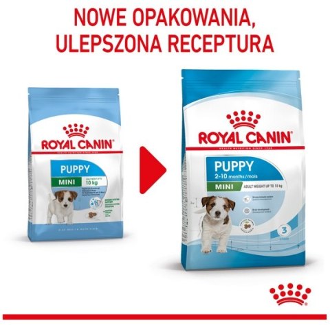 Royal Canin Mini Puppy karma sucha dla szczeniąt, od 2 do 10 miesiąca życia, ras małych 4kg Royal Canin Mini Puppy karma sucha dla szczeniąt, od 2 do 10 miesiąca życia, ras małych 4kg