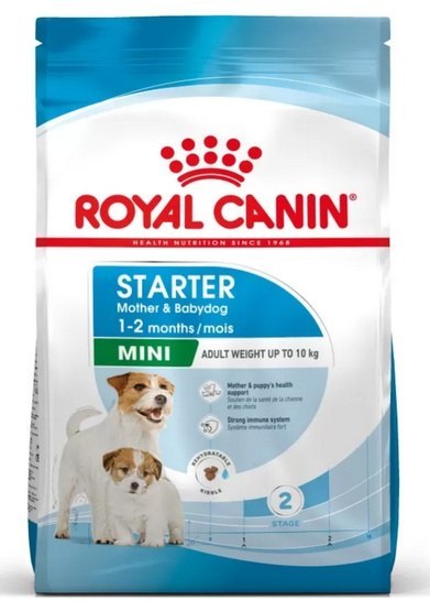 Royal Canin Mini Starter Mother&Babydog karma sucha dla szczeniąt do 2 miesiąca i suk karmiących ras małych 1kg