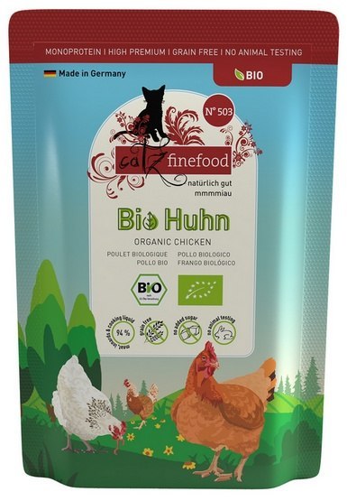 Catz Finefood Bio N.503 Kurczak saszetka 85g Catz Finefood Bio N.503 Kurczak saszetka 85g