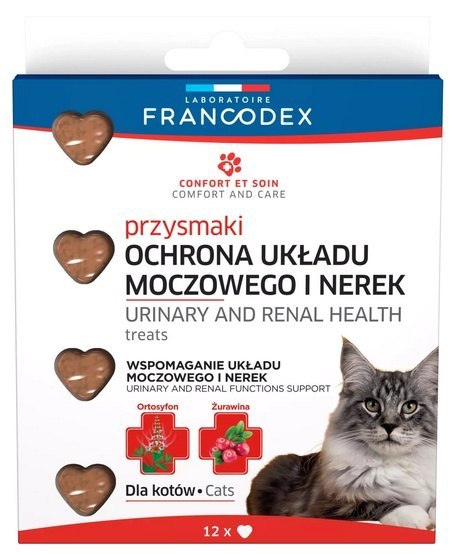 Francodex Przysmak dla kota wspomagający układ moczowy i nerki 12szt. [FR170416]