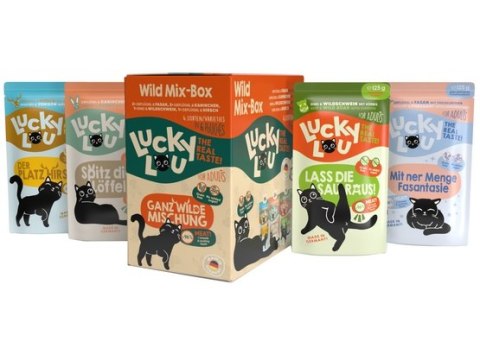 Lucky Lou Lifestage Adult Wild Mix-Box saszetki 6x125g Lucky Lou Lifestage Adult Wild Mix-Box saszetki 6x125g