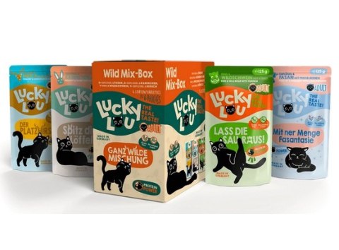 Lucky Lou Lifestage Adult Wild Mix-Box saszetki 6x125g Lucky Lou Lifestage Adult Wild Mix-Box saszetki 6x125g