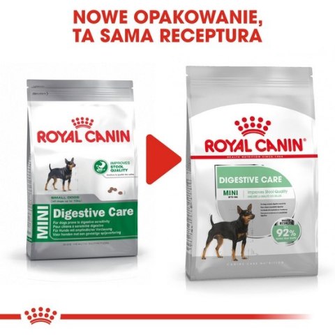 Royal Canin Mini Digestive Care karma sucha dla psów dorosłych, ras małych o wrażliwym przewodzie pokarmowym 1kg Royal Canin Mini Digestive Care karma sucha dla psów dorosłych, ras małych o wrażliwym przewodzie pokarmowym 1kg
