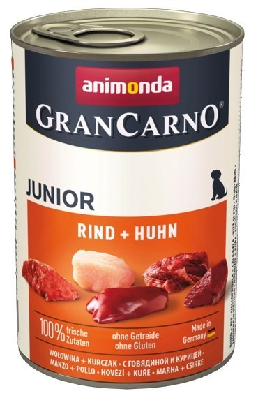Animonda GranCarno Original Adult Rind Huhn Wołowina + Kurczak puszka 400g Animonda GranCarno Original Adult Rind Huhn Wołowina + Kurczak puszka 400g