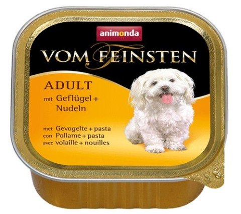 Animonda vom Feinsten Dog Adult Drób i Makaron 150g Animonda vom Feinsten Dog Adult Drób i Makaron 150g
