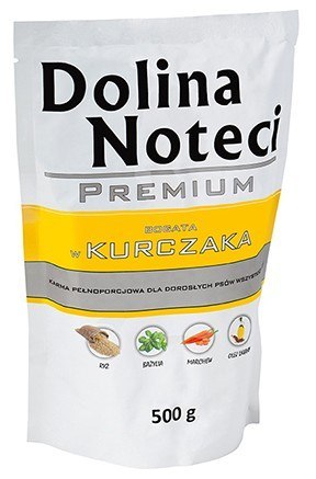 Dolina Noteci Premium Pies Kurczak saszetka 500g Dolina Noteci Premium Pies Kurczak saszetka 500g