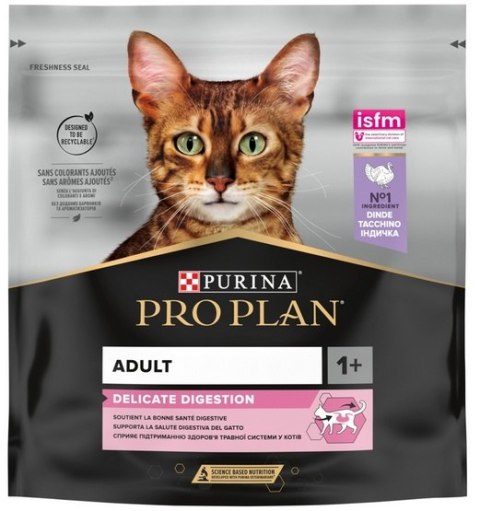 Purina Pro Plan Cat Adult Delicate Digestion z indykiem 400g Purina Pro Plan Cat Adult Delicate Digestion z indykiem 400g