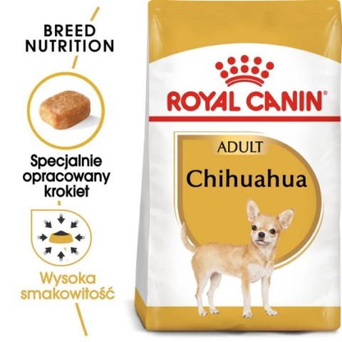 Royal Canin Chihuahua Adult karma sucha dla psów dorosłych rasy chihuahua 1,5kg Royal Canin Chihuahua Adult karma sucha dla psów dorosłych rasy chihuahua 1,5kg