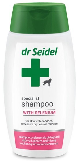 Dr Seidel Szampon dla psów selenowy 220ml Dr Seidel Szampon dla psów selenowy 220ml