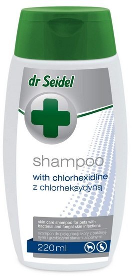 Dr Seidel Szampon z chlorheksydyną 220ml Dr Seidel Szampon z chlorheksydyną 220ml