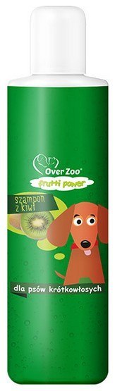Over Zoo Frutti Power Szampon o zapachu kiwi - psy krótkowłose 200ml Over Zoo Frutti Power Szampon o zapachu kiwi - psy krótkowłose 200ml