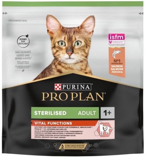 Purina Pro Plan Cat Adult Sterilised Vital Functions Łosoś 400g Purina Pro Plan Cat Adult Sterilised Vital Functions Łosoś 400g