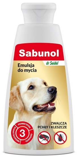 Sabunol Emulsja przeciw pchłom dla psa 150ml Sabunol Emulsja przeciw pchłom dla psa 150ml