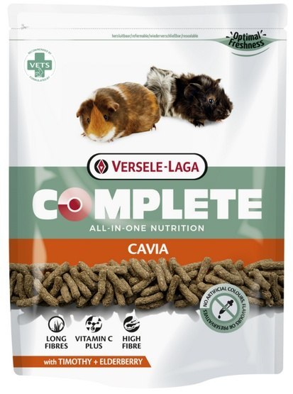 Versele-Laga Cavia Complete pokarm dla świnki morskiej 500g Versele-Laga Cavia Complete pokarm dla świnki morskiej 500g