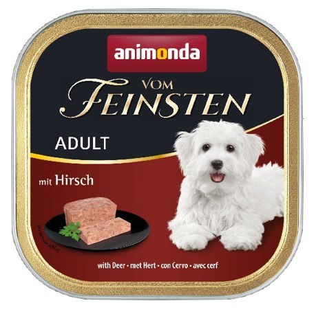 Animonda vom Feinsten Dog Adult Jeleń tacka 150g Animonda vom Feinsten Dog Adult Jeleń tacka 150g