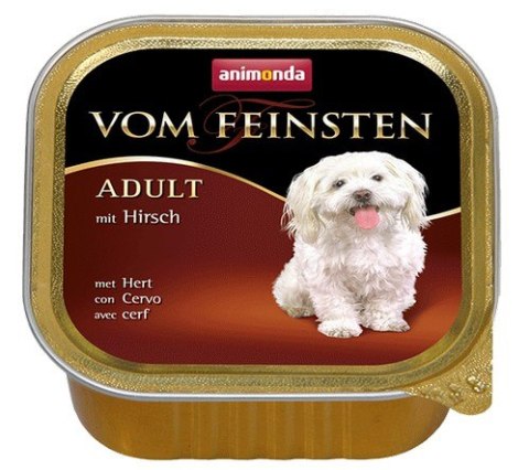 Animonda vom Feinsten Dog Adult Jeleń tacka 150g Animonda vom Feinsten Dog Adult Jeleń tacka 150g