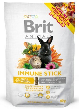 Brit Animals Immune Stick for rodents 80g Brit Animals Immune Stick for rodents 80g