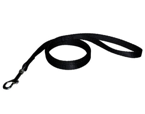 CHABA Smycz taśma - 10mm czarna CHABA Smycz taśma - 10mm czarna