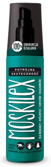 DermaPharm Moskilex 90ml - dla ludzi przeciw kleszczom, komarom i meszkom DermaPharm Moskilex 90ml - dla ludzi przeciw kleszczom, komarom i meszkom