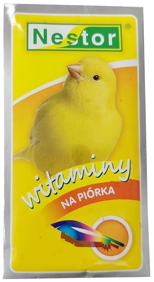 Nestor Witaminy dla kanarków na piórka Nestor Witaminy dla kanarków na piórka