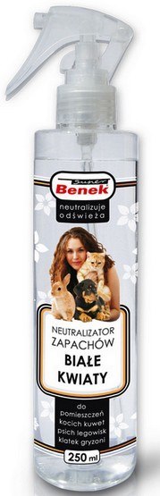 Super Benek Neutralizator Spray - Białe kwiaty 250ml Super Benek Neutralizator Spray - Białe kwiaty 250ml