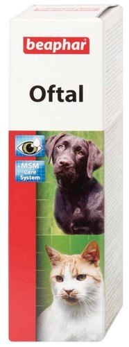 Beaphar Oftal Eyewater - krople do pielęgnacji oczu 50ml Beaphar Oftal Eyewater - krople do pielęgnacji oczu 50ml