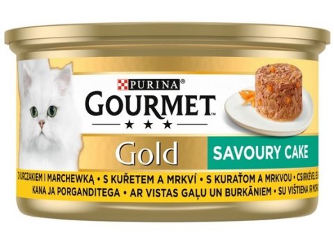 Gourmet Gold Savoury Cake z Kurczakiem i marchewką 85g Gourmet Gold Savoury Cake z Kurczakiem i marchewką 85g