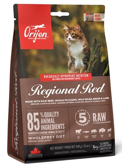 Orijen Regional Red Cat 340g Orijen Regional Red Cat 340g