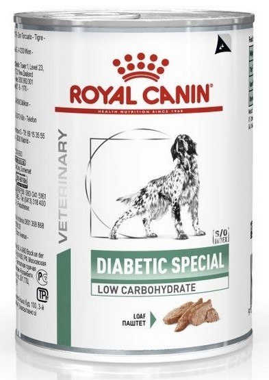Royal Canin Veterinary Diet Canine Diabetic Special puszka 410g Royal Canin Veterinary Diet Canine Diabetic Special puszka 410g