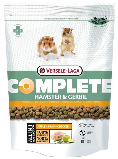 Versele-Laga Hamster & Gerbil Complete pokarm dla chomika i myszoskoczka 500g Versele-Laga Hamster & Gerbil Complete pokarm dla chomika i myszoskoczka 500g