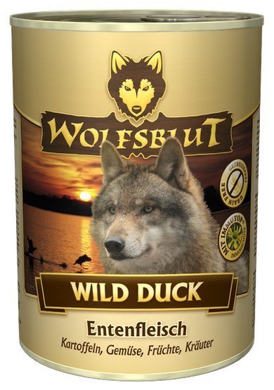 Wolfsblut Dog Wild Duck puszka 395g Wolfsblut Dog Wild Duck puszka 395g