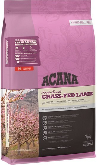 Acana Singles Grass-Fed Lamb 11,4kg Acana Singles Grass-Fed Lamb 11,4kg