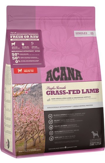 Acana Singles Grass-Fed Lamb 2kg Acana Singles Grass-Fed Lamb 2kg