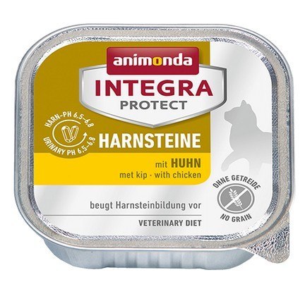 Animonda Integra Protect Harnsteine dla kota - z kurczakiem tacka 100g Animonda Integra Protect Harnsteine dla kota - z kurczakiem tacka 100g