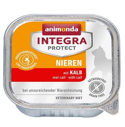 Animonda Integra Protect Nieren dla kota - z cielęciną tacka 100g Animonda Integra Protect Nieren dla kota - z cielęciną tacka 100g