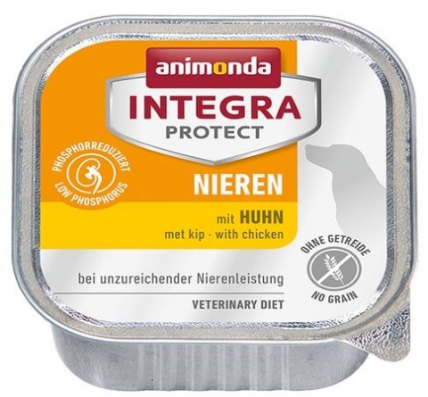 Animonda Integra Protect Nieren dla psa kurczak tacka 150g Animonda Integra Protect Nieren dla psa kurczak tacka 150g