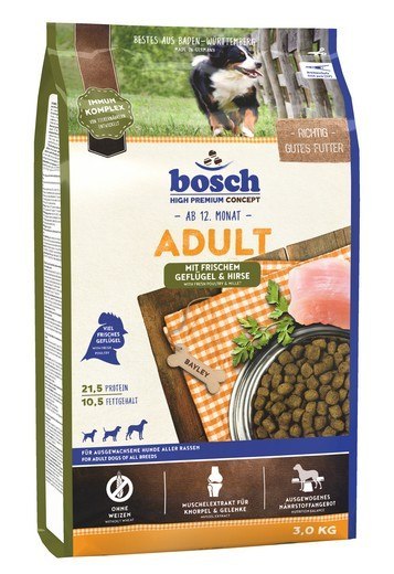Bosch Adult G&H Drób i Proso 3kg Bosch Adult G&H Drób i Proso 3kg