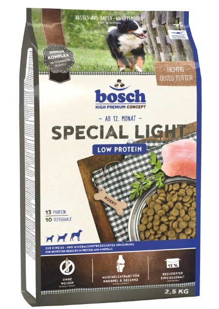 Bosch Special Light Low Protein 2,5kg Bosch Special Light Low Protein 2,5kg