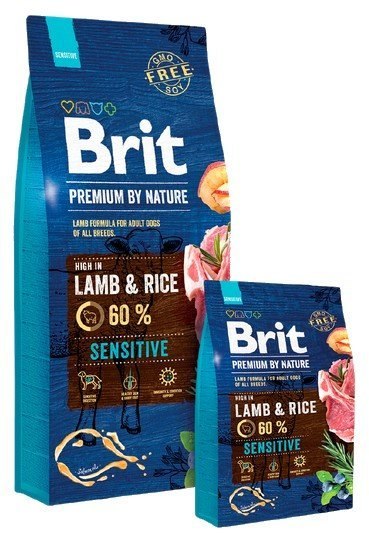 Brit Premium By Nature Sensitive Lamb 3kg Brit Premium By Nature Sensitive Lamb 3kg