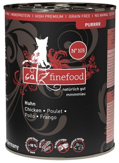 Catz Finefood Purrrr N.103 Drób puszka 400g Catz Finefood Purrrr N.103 Drób puszka 400g