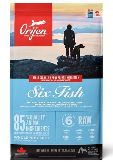 Orijen Adult 6 Fresh Fish 11,4kg Orijen Adult 6 Fresh Fish 11,4kg