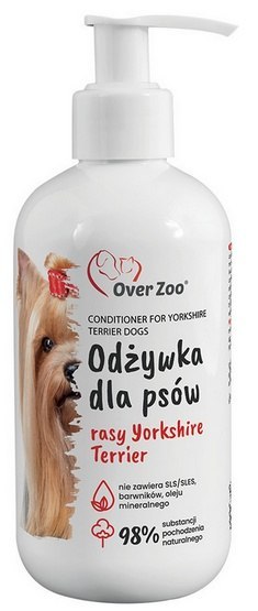 Over Zoo Odżywka do włosów Yorkshire Terier 240ml Over Zoo Odżywka do włosów Yorkshire Terier 240ml