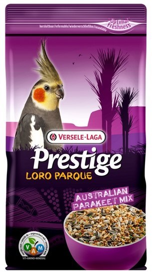 Versele-Laga Prestige Australian Parakeet Loro Parque Mix średnia papuga australijska (nimfa) 1kg Versele-Laga Prestige Australian Parakeet Loro Parque Mix średnia papuga australijska (nimfa) 1kg