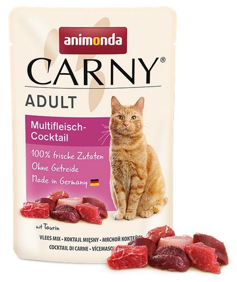 Animonda Carny Adult Mix Mięsny saszetka 85g Animonda Carny Adult Mix Mięsny saszetka 85g