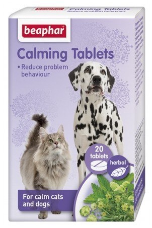 Beaphar Calming Tablets - na uspokojenie 20tabl. Beaphar Calming Tablets - na uspokojenie 20tabl.