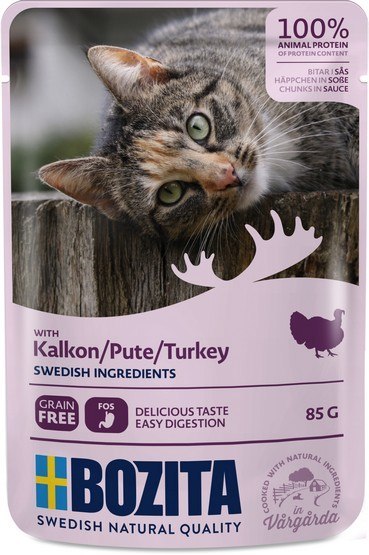 Bozita Cat Indyk w sosie saszetka 85g Bozita Cat Indyk w sosie saszetka 85g