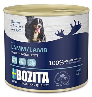 Bozita Dog Pasztet z jagnięciną puszka 625g Bozita Dog Pasztet z jagnięciną puszka 625g