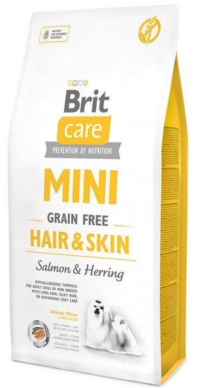 Brit Care Grain Free Mini Hair & Skin 7kg Brit Care Grain Free Mini Hair & Skin 7kg