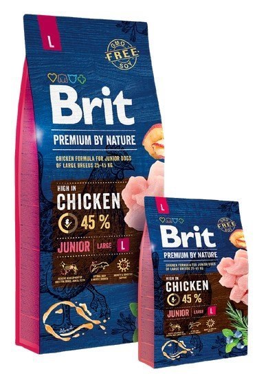 Brit Premium By Nature Junior L Large 3kg Brit Premium By Nature Junior L Large 3kg